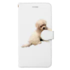 yakenohara_kinusayaの犬 Book-Style Smartphone Case