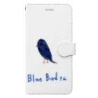 Dream AnimalのBlue Birdさん Book-Style Smartphone Case