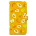 てばさきのbreakfast Book-Style Smartphone Case