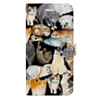 OJIKのねこちゃんず Book-Style Smartphone Case