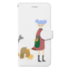 おやすみの全員連れてってください Book-Style Smartphone Case