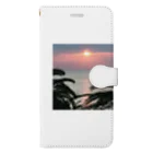 hitorinのresort　sunrise Book-Style Smartphone Case