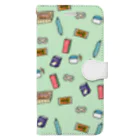 SHIHOの駄菓子の夢 dot. ミントカラー Book-Style Smartphone Case