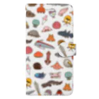 深海Collectiteの深海生物集合 Book-Style Smartphone Case