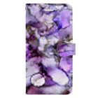 始季彩＠suzuriのVioletDream Book-Style Smartphone Case