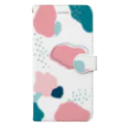 【TenSen】SHOPのAbstract Case  手帳型スマホケース