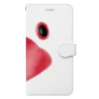 文鳥'sのクローズアップ文鳥 Book-Style Smartphone Case