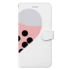 bubbledreamのタピオカィーハート Book-Style Smartphone Case