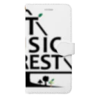 IT MUSIC FOREST チャリティーグッズショップのIT MUSIC FOREST チャリティーグッズ 手帳型スマホケース