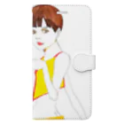 私ノ私　の美人画シリーズ  Book-Style Smartphone Case