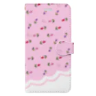 つんたろ村の村長のおみせのTsun tun tulip Book-Style Smartphone Case