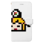 鳩屋のマキナードットシリーズ Book-Style Smartphone Case