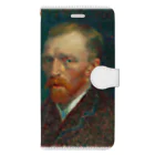 art-standard（アートスタンダード）のゴッホ（Vincent van Gogh） / 自画像 （Selbstbildnis）1887 手帳型スマホケース