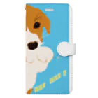 burijinaのコーギー犬 Book-Style Smartphone Case