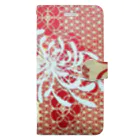 YUKIMEの菊の花 Book-Style Smartphone Case