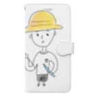 さかみーショップのぼくの春休みとチューペット Book-Style Smartphone Case