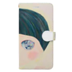 テレポーテーションのきらきらおめめちゃん Book-Style Smartphone Case