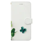 s-bloomの折り紙　クローバー Book-Style Smartphone Case