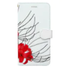 s-bloomの折り紙　彼岸花 Book-Style Smartphone Case