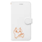 目とめのねこくん 手帳型スマホケース