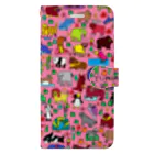 yunimalのpink2 Book-Style Smartphone Case