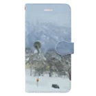 あったらいいなの雪国　雪景色 Book-Style Smartphone Case