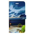 ppmの滑走路、夜景 Book-Style Smartphone Case