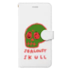 SKULL-2のJEALOUSY SKULL Book-Style Smartphone Case