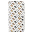 neguse511のshiba-dogs  Book-Style Smartphone Case