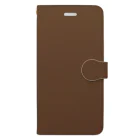 ぽぬぞぬのグラデーション Emerald Marron Book-Style Smartphone Case