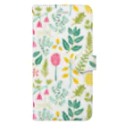 KAYO AOYAMAのjiyu no niwa color Book-Style Smartphone Case