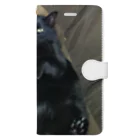 saachan1の神社にいた猫福ちゃん Book-Style Smartphone Case