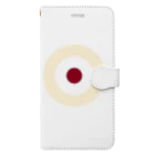 CORONET70のサークルa・クリーム2・白・チョコ Book-Style Smartphone Case