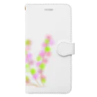 タンポポの葉桜 手帳型スマホケース