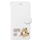 Studio HonWaccaのCOFFEE CAT Book-Style Smartphone Case