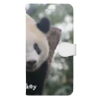 gackeyのおはなし PANDA 手帳型スマホケース