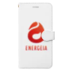 【公式】ENERGEIA（エネルゲイア）ECストアのENERGEIA公式（赤・上下） 手帳型スマホケース