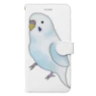 Talkingのセキセイインコ 手帳型スマホケース