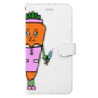 Let's Vegetablesのキャロル【Let's Vegetables】 Book-Style Smartphone Case