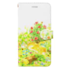 雨凜の【花畑cogie's】手帳型ｹｰｽ Book-Style Smartphone Case