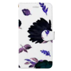 annaleeのFlower painting 2 Book-Style Smartphone Case