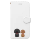 あんこのトイプー🐶あんこ Book-Style Smartphone Case