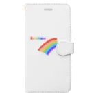 ジャスミンティーのRainbow 手帳型スマホケース