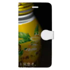 노란색のTHE ALCOHOL Book-Style Smartphone Case