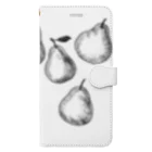 k_oの洋梨 pears Book-Style Smartphone Case