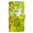 NEON LIGHT STARSのYOU are in wonderland*yellow Book-Style Smartphone Case