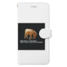 ふれあい動物園ピクニカ共和国のブラックピクニカ Book-Style Smartphone Case