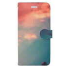 cakeefrecklesの夕焼雲 Book-Style Smartphone Case