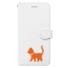 クリームあんみつの猫 Book-Style Smartphone Case