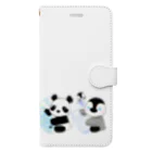 Happy Penguin 🐧のチューバ カルテット Book-Style Smartphone Case